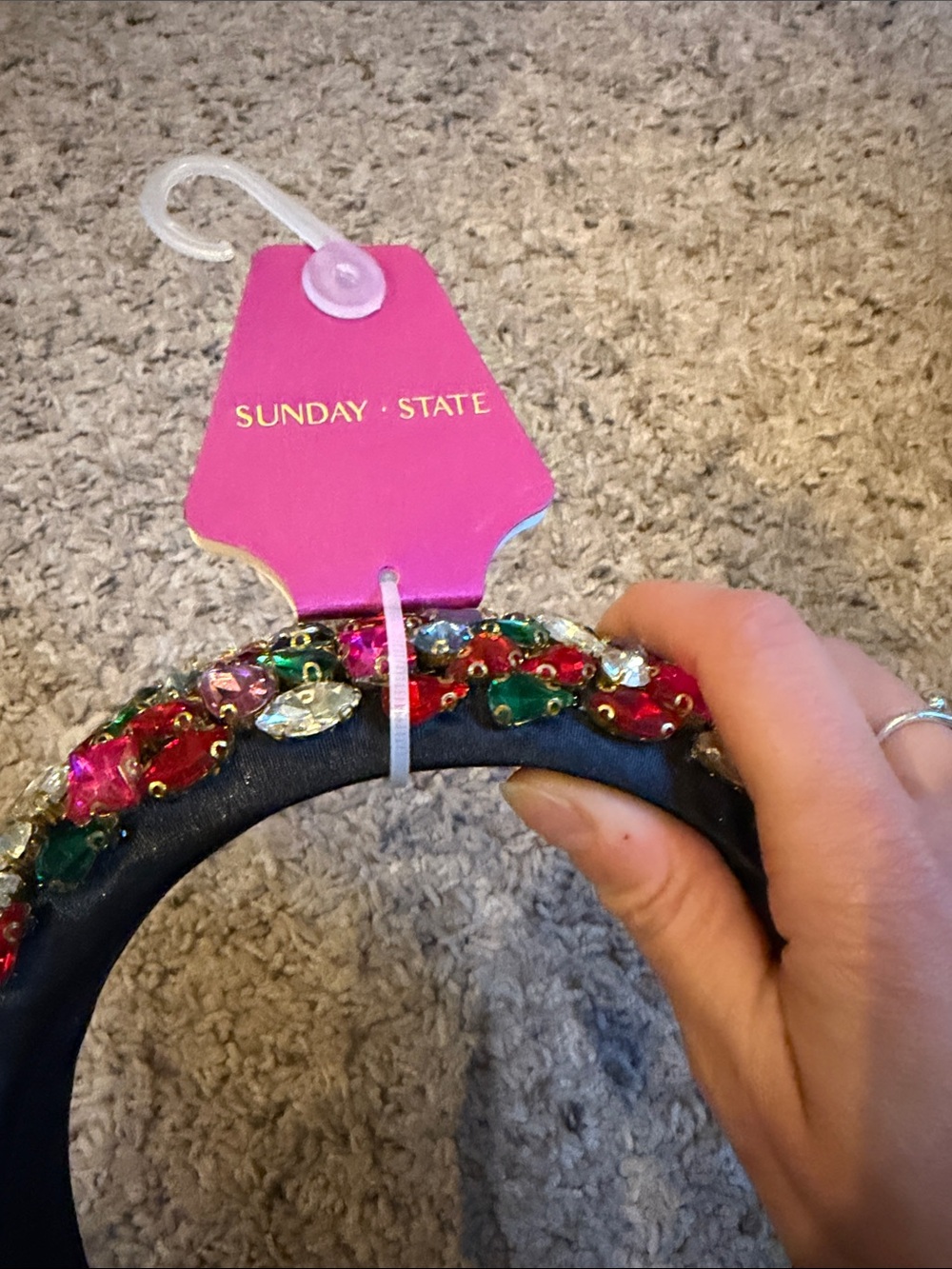 Beaded Sunday State Headband - Picture 2 of 2